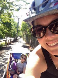 Paul had fun in his trailer, regardless of his face in this pic. :)