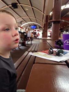 Hanging out in the Cantina.