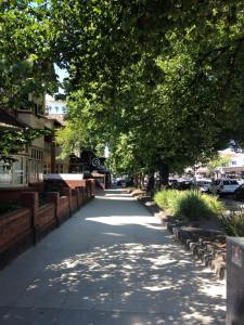 The street we stayed on in St. Kilda