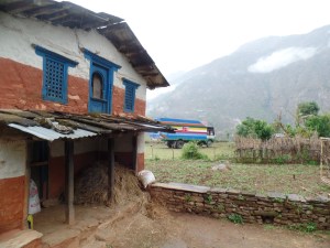 View from the village.