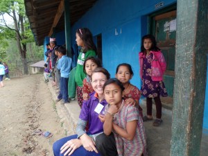 These kids were so friendly and inquisitive.