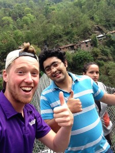 I gave Dan my phone to take pics of me abstelling. I got a lot of selfies in the mix.