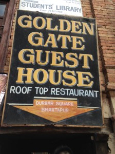 Our hotel/hostel in Bhaktapur.