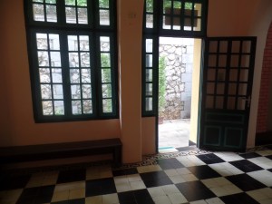 Entrance to the prison