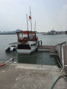 Our boat for the day.